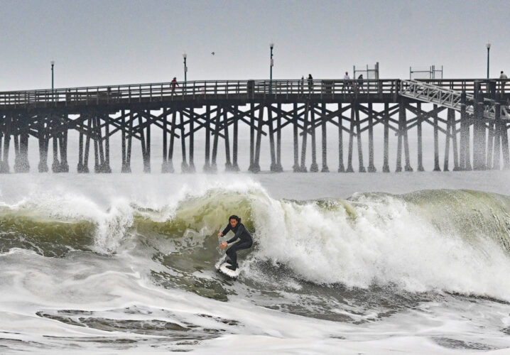 2 rescued after California pier  collapses due to Pacific storm